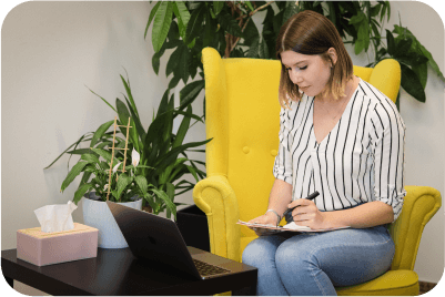 rozmowa podczas terapii psychologicznej